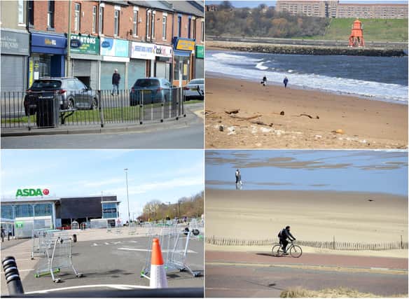 Nine pictures from South Shields as second week of lockdown begins