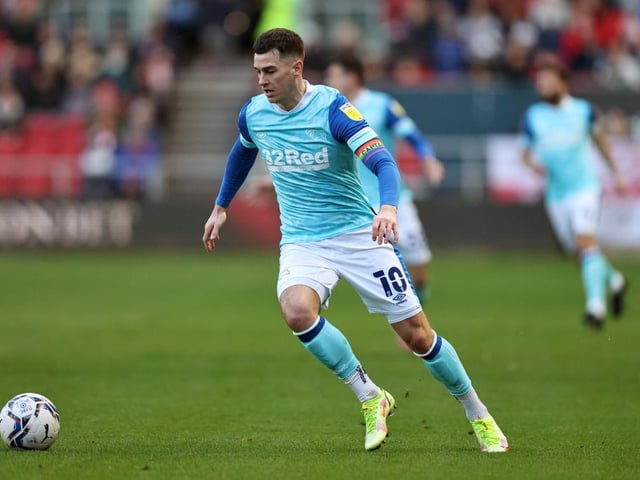 Watford, West Bromwich Albion, Norwich City and Burnley are keen on signing Tom Lawrence from Derby County. (Football League World)
(Photo by Marc Atkins/Getty Images)