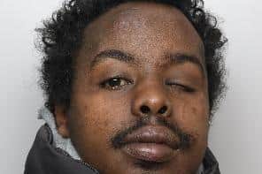 Ismail Jama has been jailed for 24 weeks at Sheffield Crown Court after assaulting two police officers