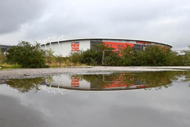 Nine football fans from Rotherham have been banned from attending matches. FIle photo of Rotherham's New York Stadium. (Photo by George Wood/Getty Images)
