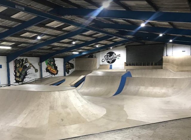 Whether you are a cyclist or you prefer a skateboard, Asylum Skatepark is the only place for you to go when it comes to showing off all your tricks and skills.