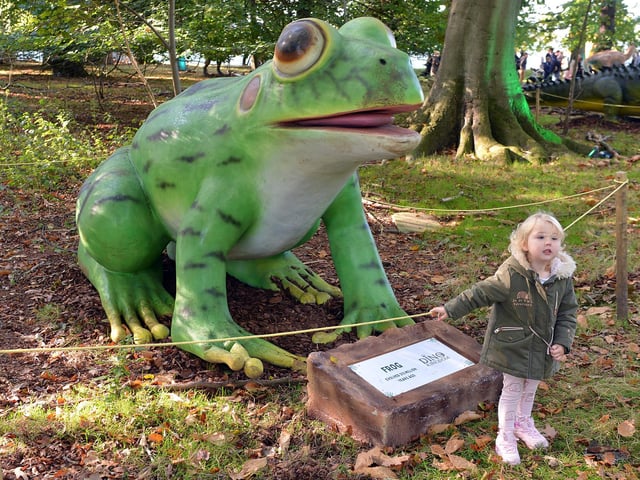 Two year old Willow Adcock posing for a photo.