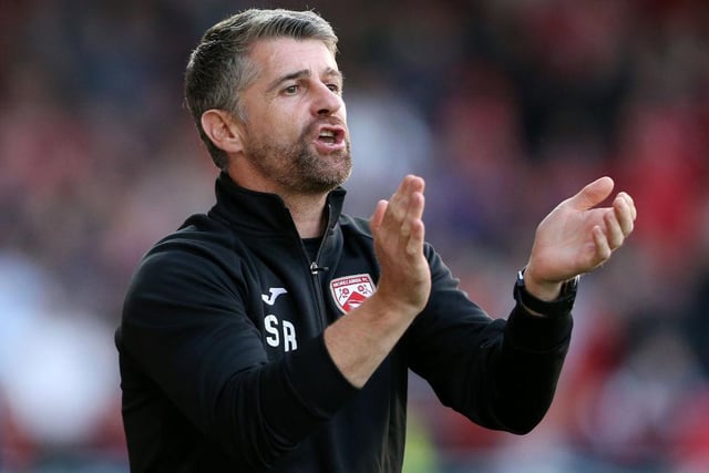 Morecambe manager Stephen Robinson has been handed a £1,000 fine by the FA after admitting to a charge of improper conduct in the Shrimps’ defeat at Wycombe Wanderers. Robinson had suggested his goalkeeper Kyle Letheren had been fouled as Chairboys defender Joe Jacobson appeared to score directly from a corner during a dramatic 4-3 defeat. Robinson was sent to the stands and had been given until yesterday to respond to the charge he had breached FA Rule E3. (Photo by Charlotte Tattersall/Getty Images)