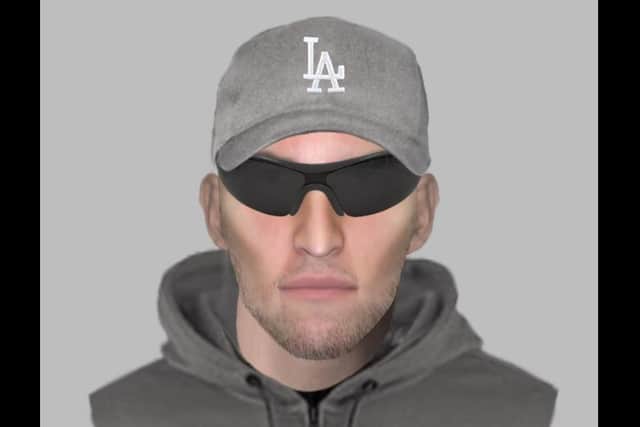 Police have issued this e-fit after a teenage girl was sexually assaulted while walking through Hillsborough, Sheffield