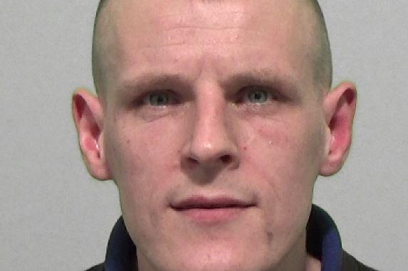 Sharp, 33, of Stanhope Road, South Shields, was jailed for 18 weeks at South Tyneside Magistrates' Court after admitting eight charges including assault, theft, causing harassment, alarm or distress and resisting a police officer.
