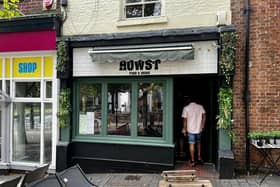 HowSt creates fresh delicious food from local ingredients, plus there's a lovely outdoor terrace should you wish to sit outside