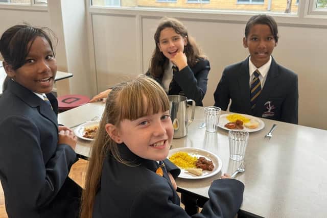 No-one sits and eats on their own at lunchtime