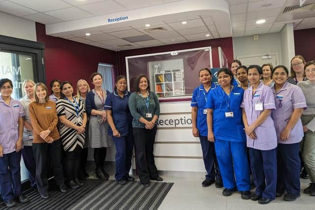 Clinical Immunology and Allergy Unit staff celebrate their achievement