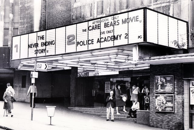The ABC Cinema, on Angel Street, showed some great films. You would queue round the side out towards Rackhams. This picture is from August 1985