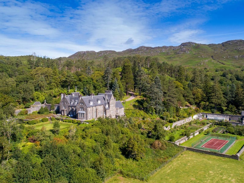 Arisaig House and estate.