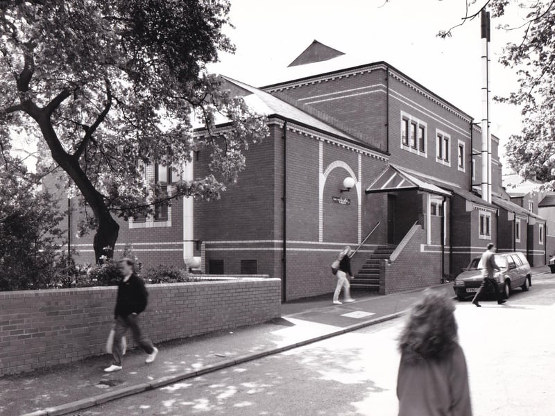 Leeds University's Department of Psychology pictured in August 1987