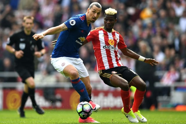 Perhaps the highest profile transfer blunder of David Moyes' tenure. The midfielder remains Sunderland's record signing, but the Black Cats didn't get an awful lot of return for the £18 million or so they paid for him. Ndong spent some time on loan at Watford before, like Djilobodji, ending up at Guingamp. He now plays for Dijon FCO. (Photo by Shaun Botterill/Getty Images)
