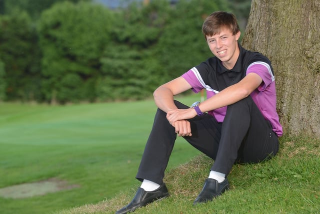 World No 1 Amateur golfer Matt Fitzpatrick, pictured here at Hallamshire Golf Club, where he trained for years. He did Sheffield proud last on June 19 when he claimed the title at the US Open.