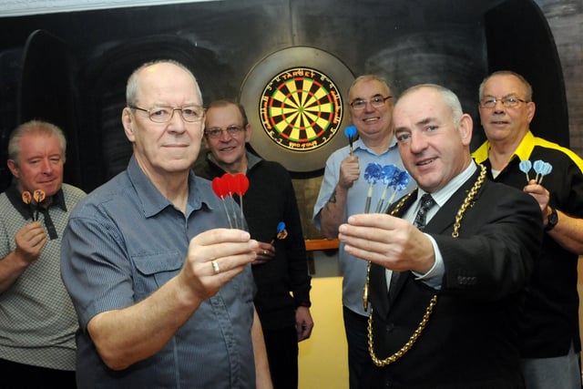 South Shields Snooker Club hosted a twelve hour charity darts marathon in aid of the cardiology unit at South Tyneside Hospital. But were you there for the event in 2013?