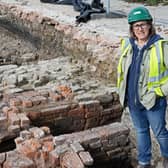 Milica Rajic at the Sheffield Castle dig. Picture: Marie Caley.