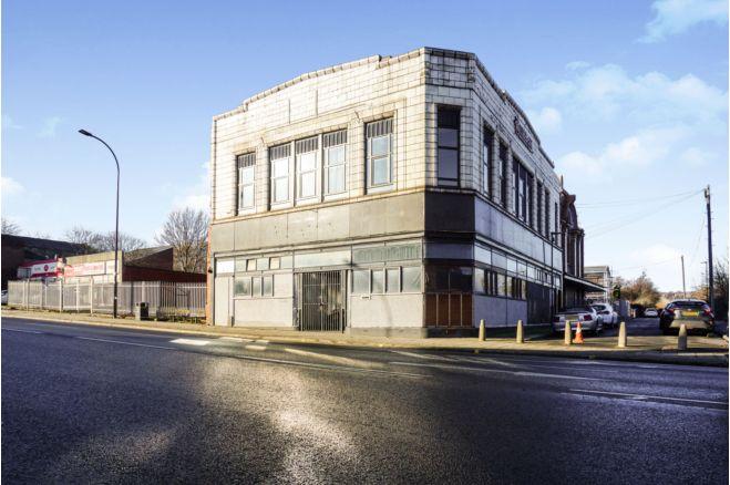 This four bedroom property on Attercliffe Road, Attercliffe, is described as development opportunity on a key landmark corner position overlooking the Olympic Legacy Park.
It will be auctioned at a starting price of £480,000.