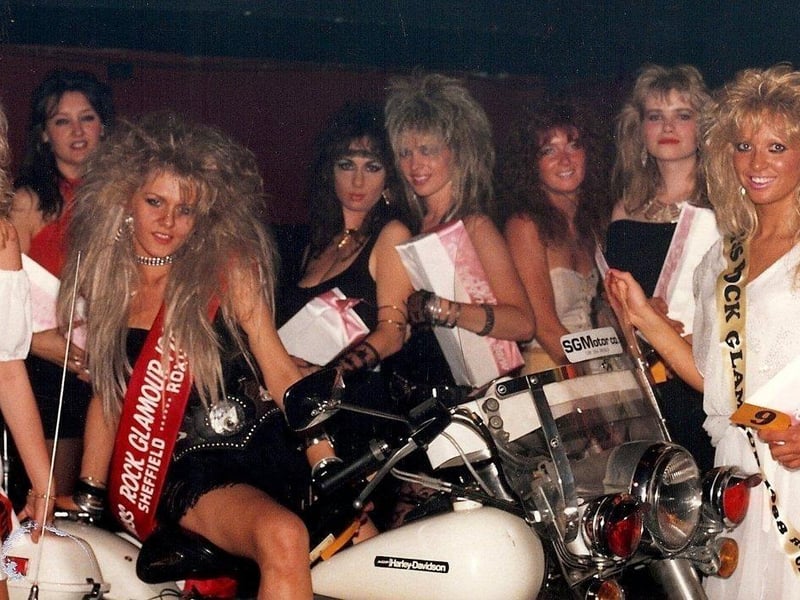 The Roxy’s famous Miss Rock Glam, and big hair as standard competition that used to be an annual event as part of its Monday Rock Night