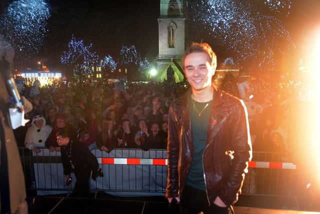 Coronation Street's David Platt, played by Jack P Shepherd, was in Hartlepool six years ago to turn on the Christmas lights. Did you go along?