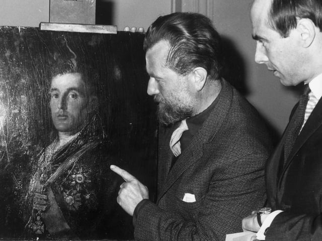 Goya’s masterpiece The Duke of Wellington was stolen from the National Gallery, London.