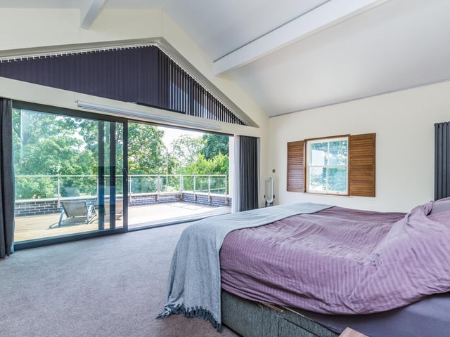 The large and spacious master suite incorporates both his and hers walk-in-wardrobes with "sumptuous" en suite facilities and large projector and screen.