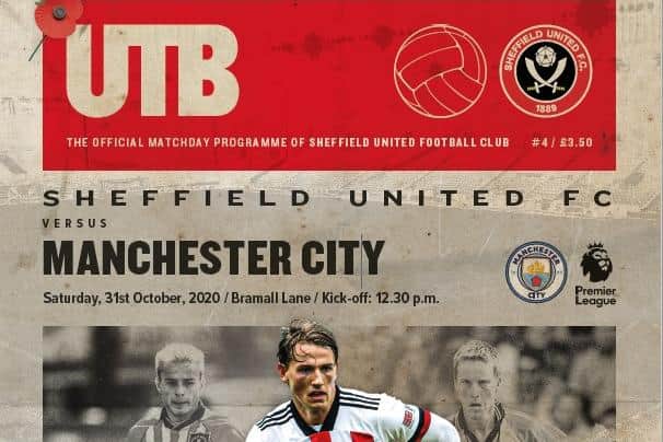 UTB, Sheffiel dUnited's matchday programme, is being posted to subscribers