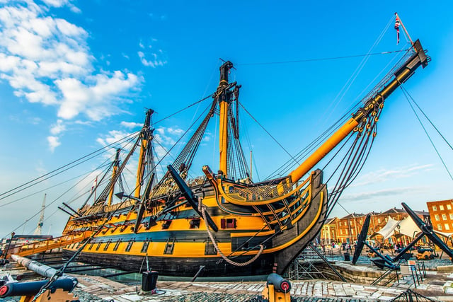 Unsurprisingly, Portsmouth Historic Dockyard - including HMS Warrior, HMS Victory and the Mary Rose Museum - was suggested by readers.