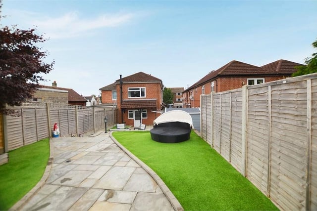 Four double bedrooms including an en-suite shower room. Has a refitted breakfast kitchen/family room and house is spread over three floors. Also has a garden room and landscaped garden at the back. Marketed by Express Estate Agency. Find out more: https://bit.ly/3g06ef2