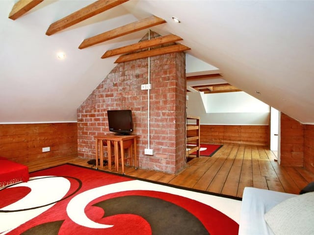 Attic room.