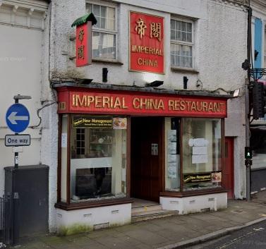 Tripadvisor have ranked Imperial China as the best Chinese  restaurant in Hampshire. It has a 4.5 star rating from 685 reviews, and a coveted 2021 Travellers' Choice award.