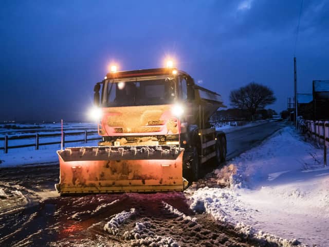 Streets Ahead said it would be out treating all priority gritting routes above 200m from 2am. Picture: Danny Lawson/PA Wire
