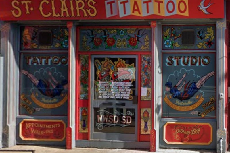 Another Portobello High Street recommendation is St Clair's who claim to offer "the finest tattoo's from Edinburgh's seaside town".