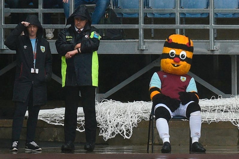 A true renegade with a sting in his tail, Bertie Bee is in many ways the bad boy of Premier League mascotry. From rugby tackling pitch invaders to being thrown in the stadium jail at Turf Moor - seriously - Bertie couldn't care less about petty things like common decency or the law. I mean, just look at his face. Look into his eyes. He's a fuzzy, buzzy maverick.(Photo by OLI SCARFF/AFP via Getty Images)