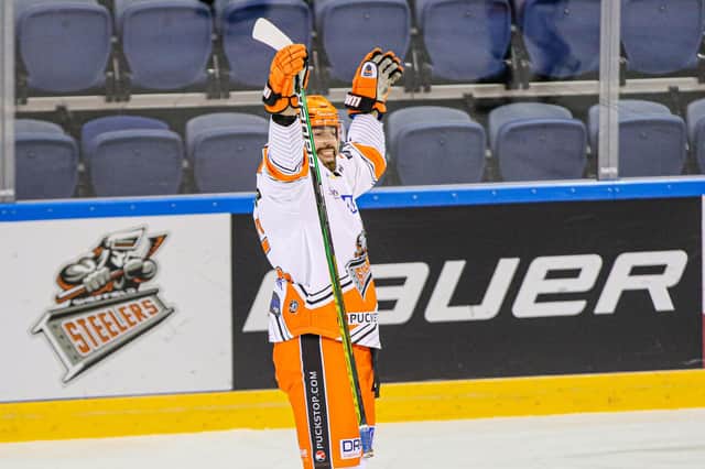 Jeremy Beaudry was a key player as Sheffield Steelers made it into the EIHL mini-series final