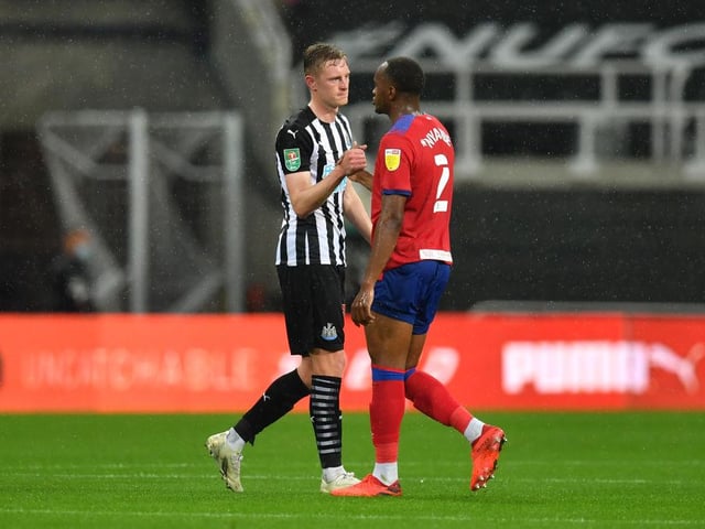 Sean Longstaff is set for a start in midfield tonight away at Morecambe in the cup game.
