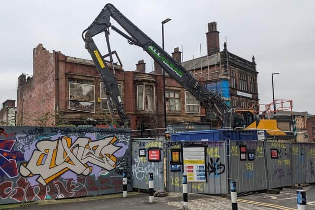 Sheffield City Council was forced to apologise over the demolition of the historic Market Tavern building in Sheffield city centre