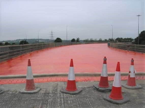 Waterproofing and resurfacing will be carried out on the Rother Lane Bridge and Long Lane Bridge south of junction 33, M1 in Rotherham, similar to when Highways England carried out recent work at Lofthouse Interchange (M62/M1) in Yorkshire