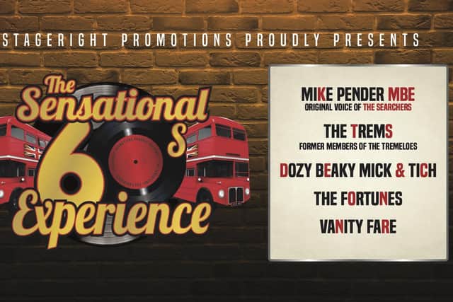 The Sensational 60s Experience to play Sheffield City Hall on December 1