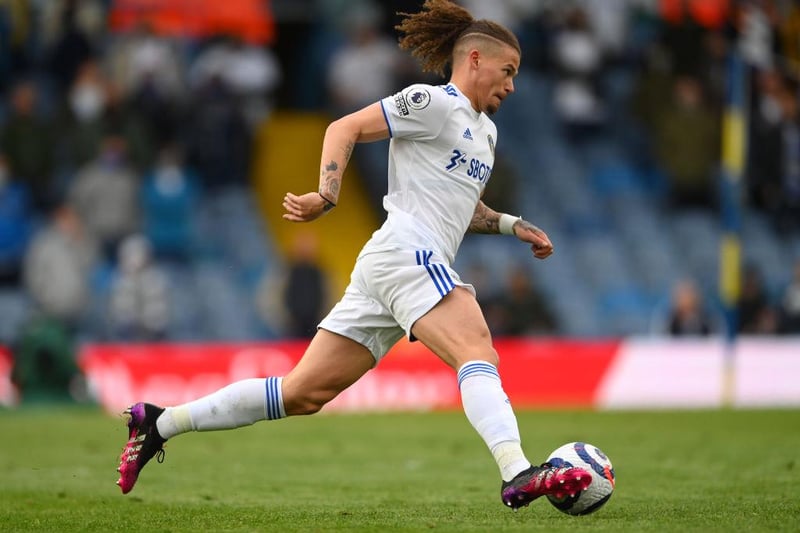 Manchester City are currently the bookies' favourites to sign Leeds United midfielder Kalvin Phillips this summer. (SkyBet)

(Photo by Stu Forster/Getty Images)