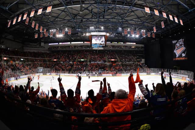 Sheffield Steelers have agreed to stay at the Sheffield Arena for another seven years.