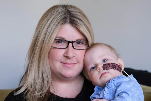 Rowanna Cookson and her mum Amy Cookson, from Stannington, Rowanna is waiting for a vital operation. It has now already been five months – and Amy fears it is putting her at risk