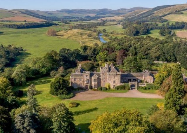 Dating back to the late 16th century, Coupland Castle, NE71, features a crenelated tower and is surrounded by mature gardens and woodland, with a range of versatile outbuildings. Property agent: Strutt and Parker bit.ly/36X9O5Q