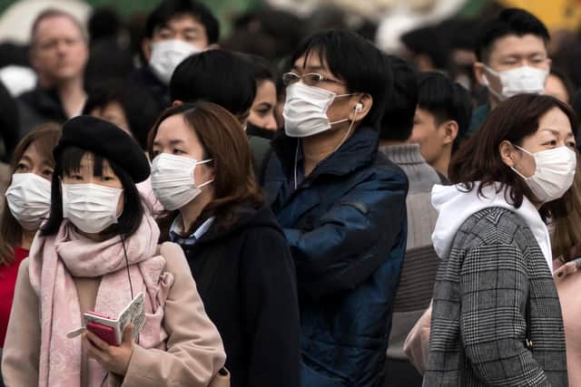 Hate crimes committed against victims whose appearance was Chinese, Japanese or South East Asian has nearly tripled in the first three months of this year. (Photo by Tomohiro Ohsumi/Getty Images)