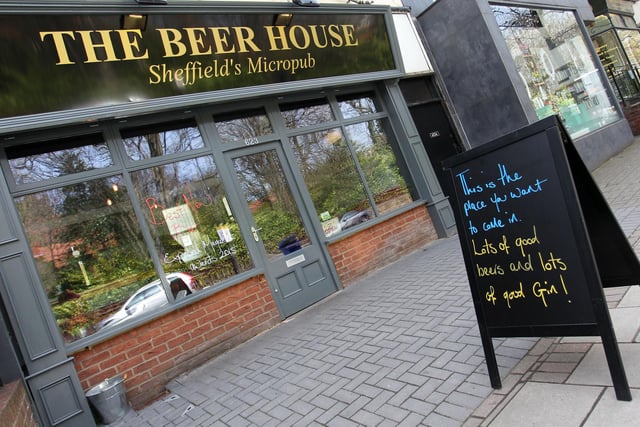 Opened in 2014, The Beer House lays claim to being Sheffield's first micropub. A range of changing real ales, bottled beers and unusual wines are among the specialties, and there's a wood burner in the back room. (https://www.facebook.com/Beerhouse623)