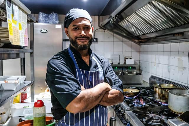 Mohammad Azad has worked in restaurants for longer than 15 years.