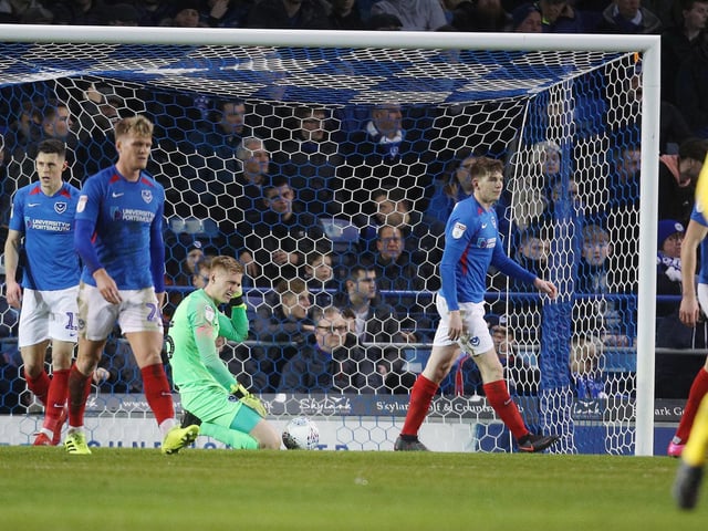 Pompey v Fleetwood in League One from Fratton Park