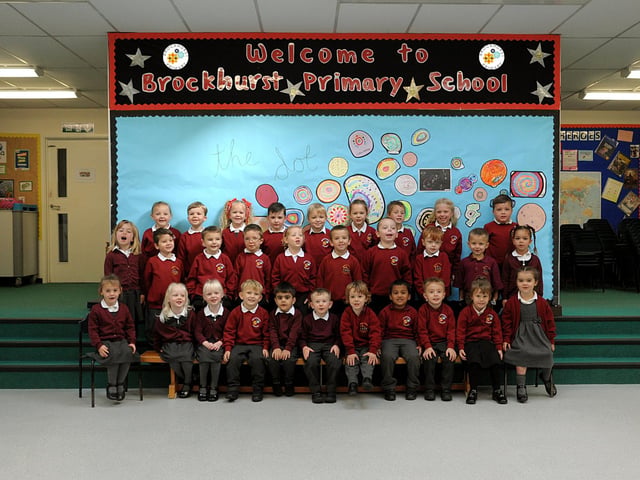 Pupils in Puffin Class at Brockhurst Primary School in Avery Lane, Gosport.