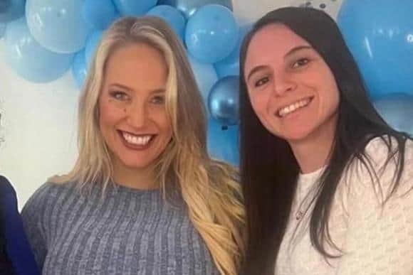 Ebanie Bridges and Nicola Hopewell
