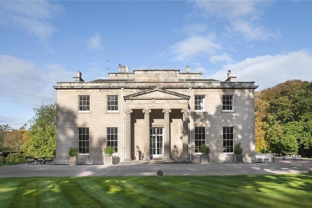 Boath House in Nairn was built in 1827 and offers incredible views situated on the Moray coast. It's a grade A listed building with four reception rooms and seven bedroom suites. It's on the market for offers over £1,975,000.