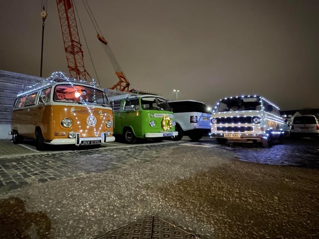 Camper vans ready to roll