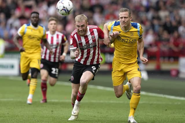 Oli McBurnie will miss the rest of Sheffield United's season: Andrew Yates / Sportimage